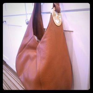 Michael Kors leather shoulder bag and wallet